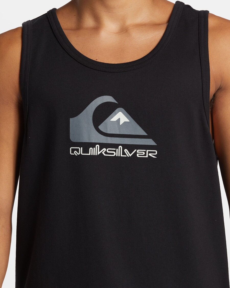 Quiksilver Comp Logoga Paak - Must