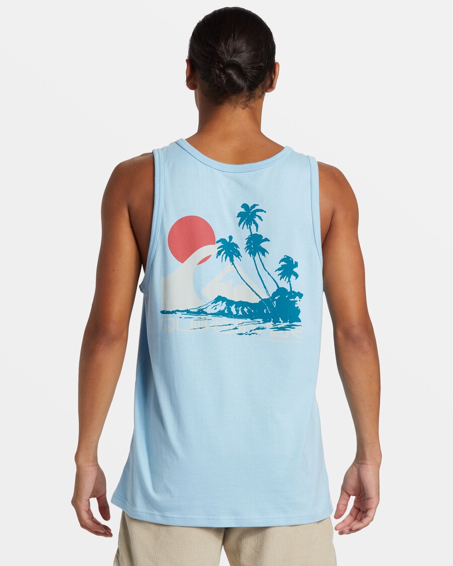Quik Silver Tropical Vibes Tank - Airy Blue