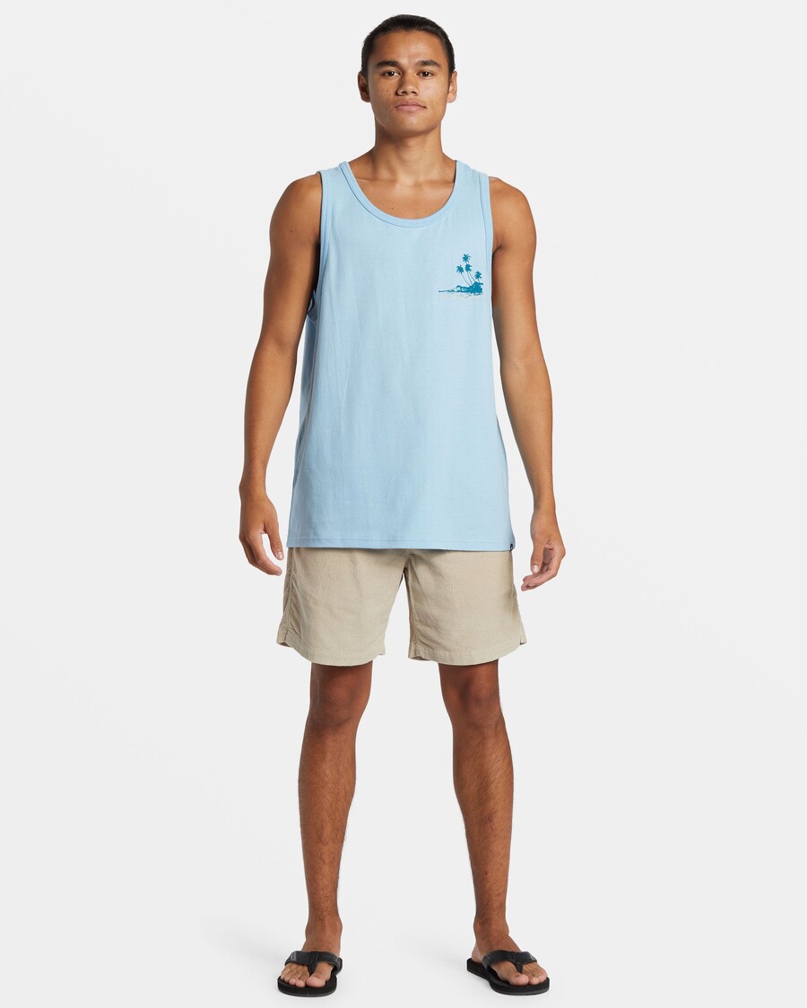 Quik Silver Tropical Vibes Tank - Airy Blue