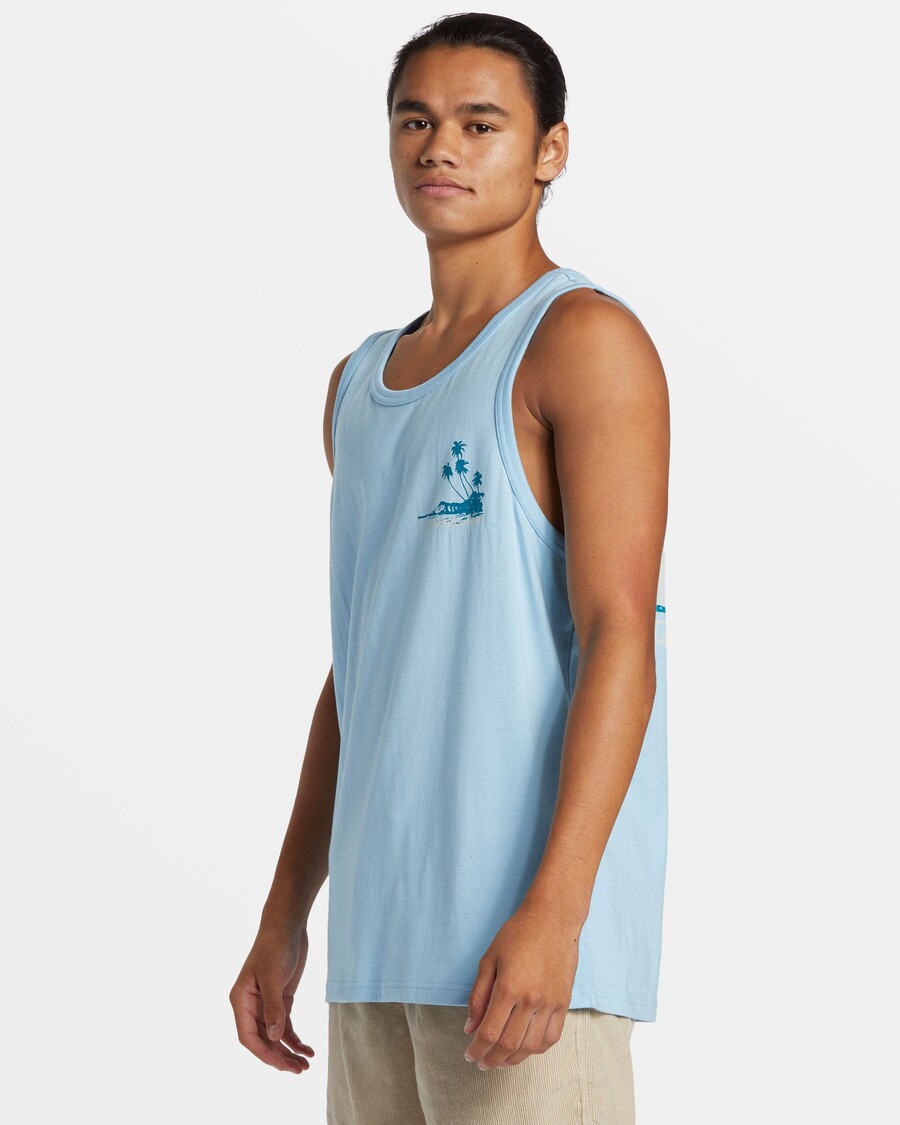 Quik Silver Tropical Vibes Tank - Airy Blue