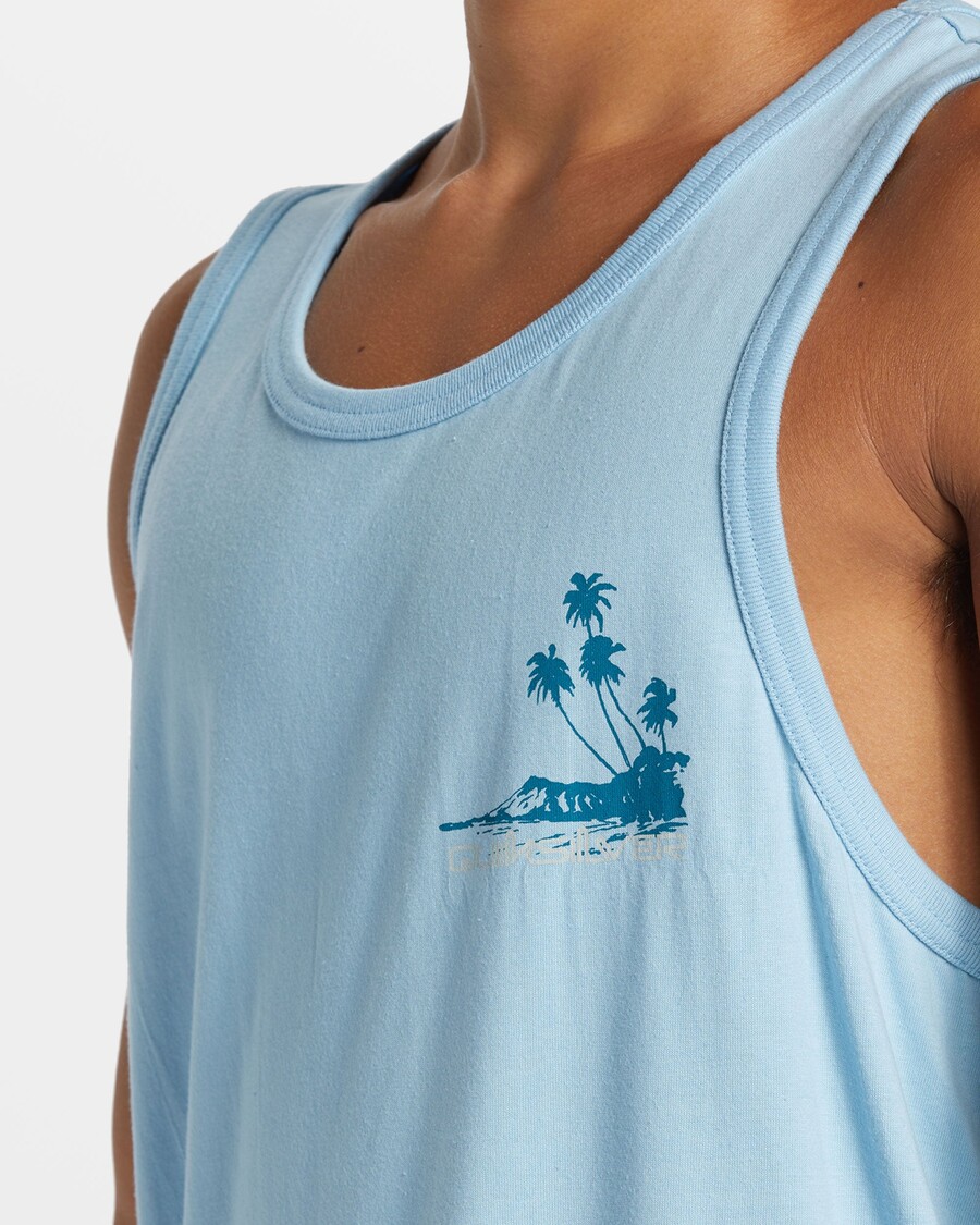 Quik Silver Tropical Vibes Tank - Airy Blue