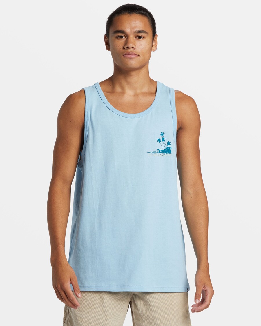 Quiksilver Tropical Vibes Tank - Ilmava Sininen