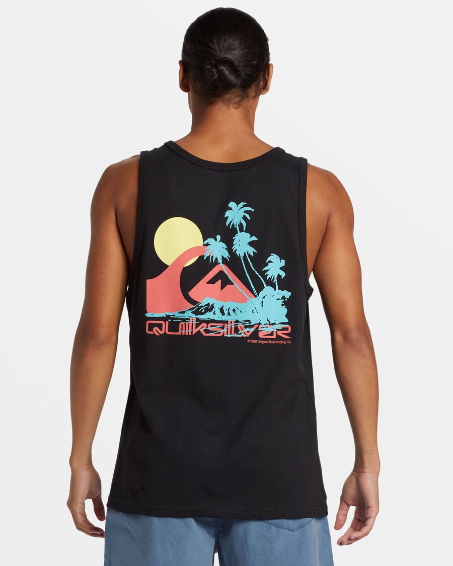 Quik Silver Tropical Vibes Tank - Black