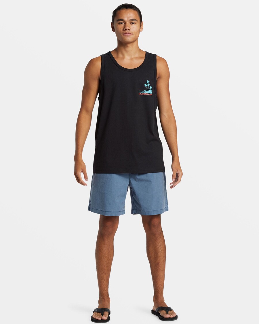 Quik Silver Tropical Vibes Tank - Black