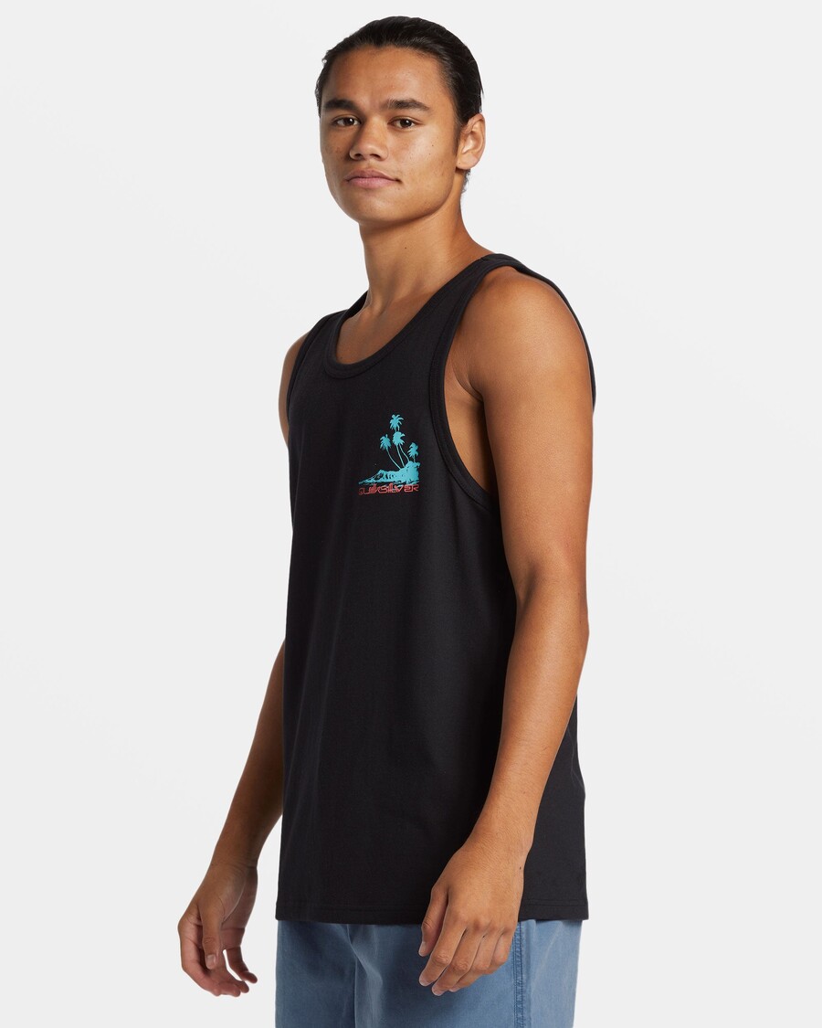 Quik Silver Tropical Vibes Tank - Black