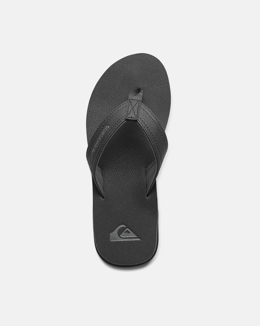 Quik Silver Carving Nubuck 2 Sandals - Solid Black