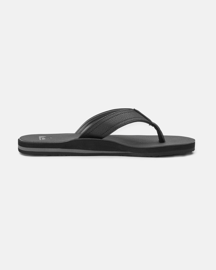 Quik Silver Carving Nubuck 2 Sandals - Solid Black