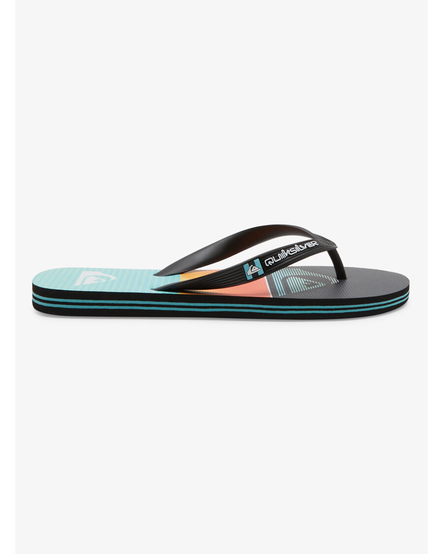 Quik Silver Molokai Slab Flip-Flops - Blue 3