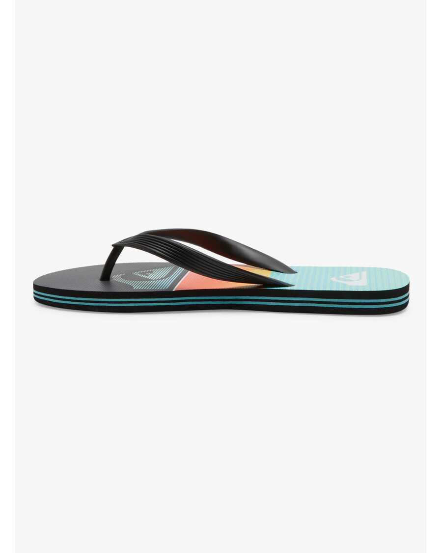 Quik Silver Molokai Slab Flip-Flops - Blue 3