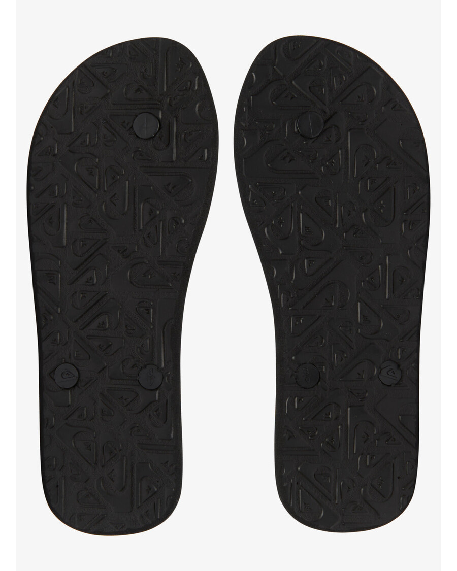 クイックシルバー モロカイ リサイクル ビーチサンダル - ブラック/ブルー/ブラック