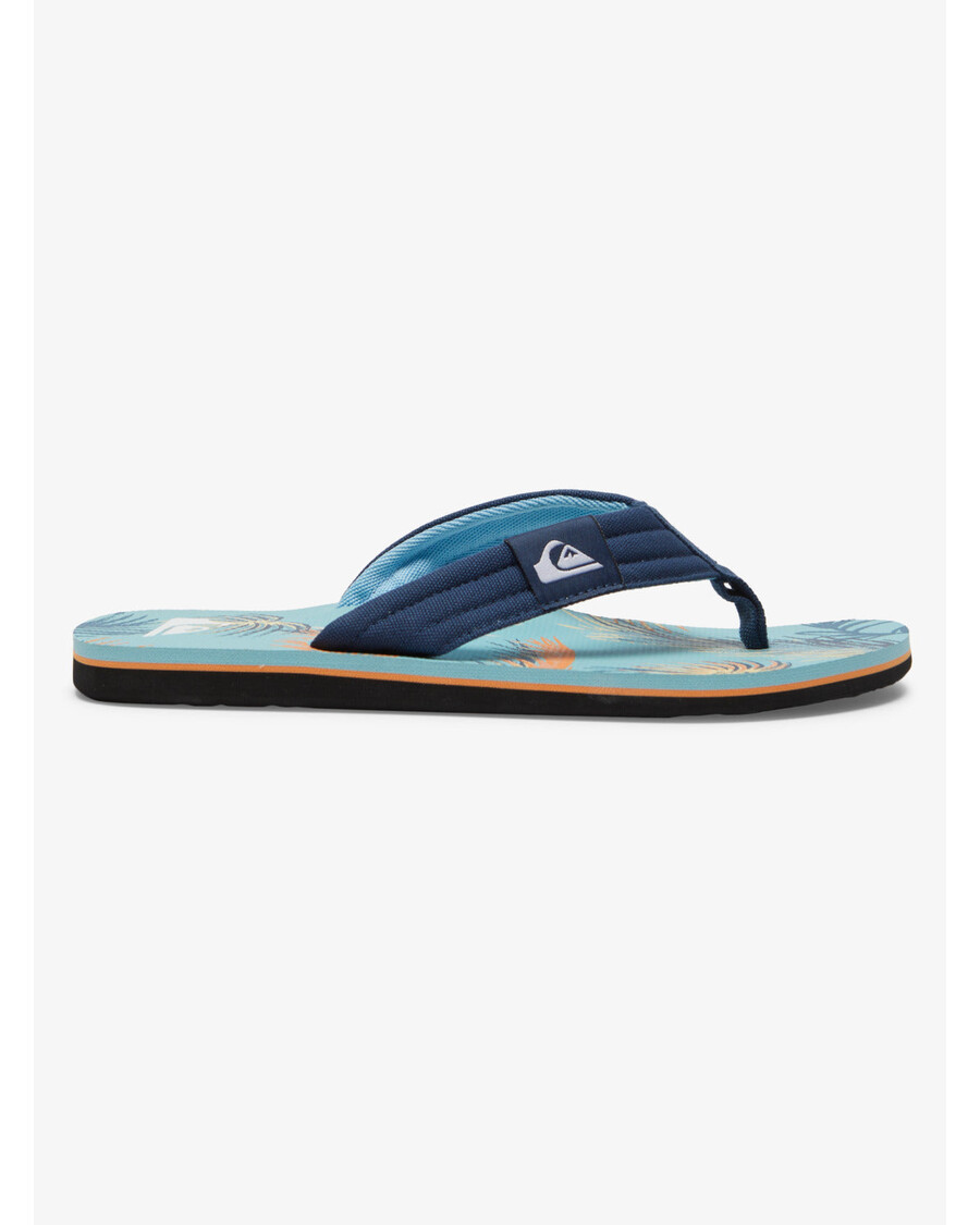 Quik Silver Molokai Layback Sandals - Blue/Black/Yellow