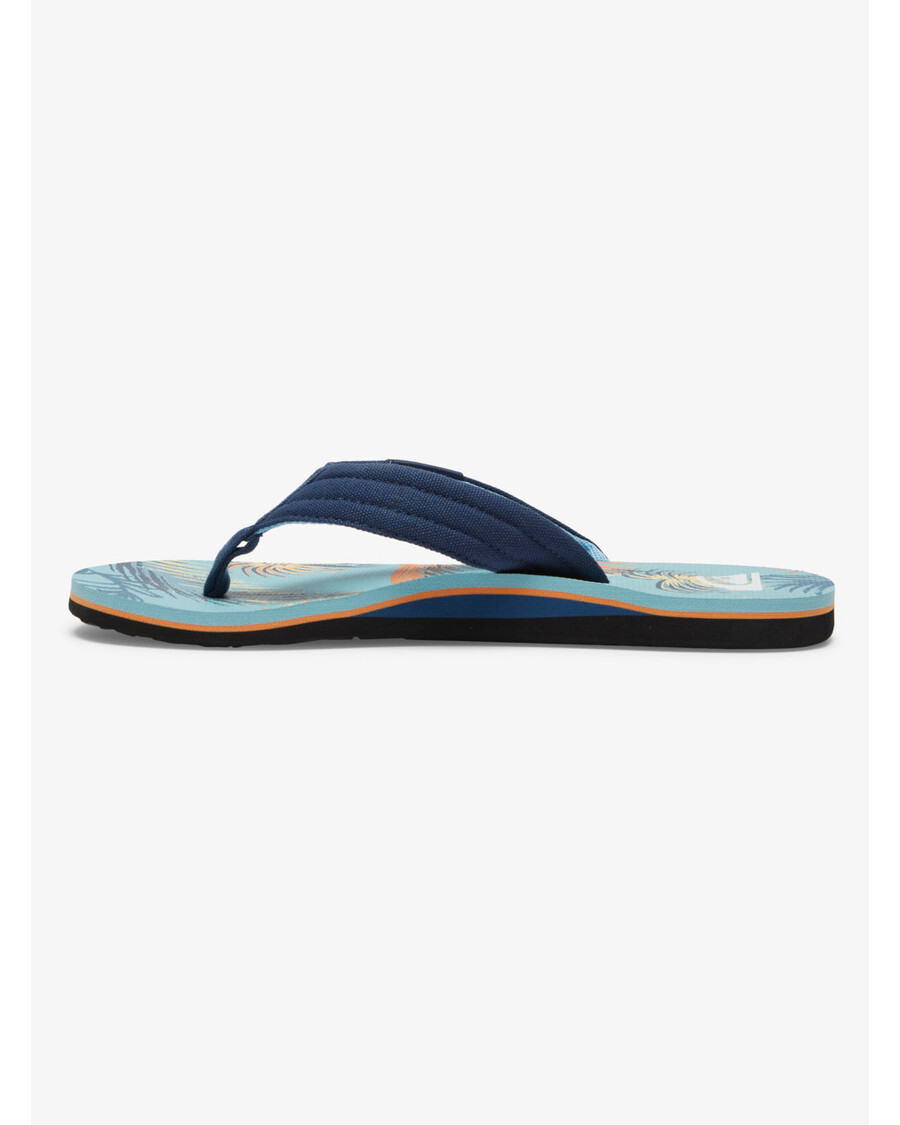 Quik Silver Molokai Layback Sandals - Blue/Black/Yellow