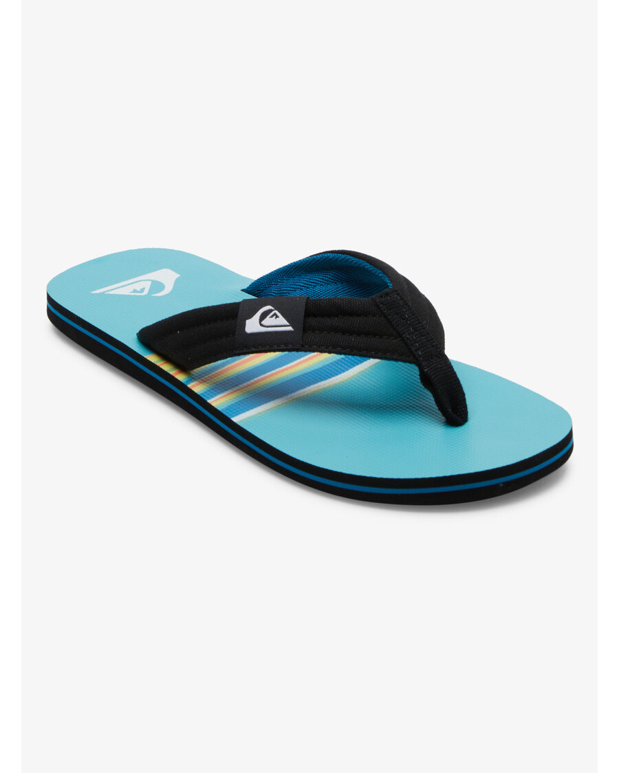 Sandália Quiksilver Molokai Layback - Preto/azul/preto