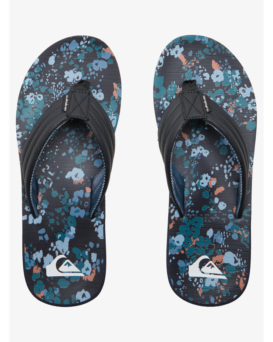 πέδιλα με στάμπα Quiksilver Carver - μπλε 8