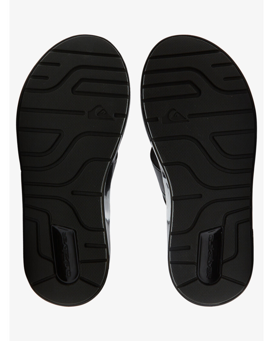 Quik Silver Mathodic Recovery Sandals - Black 1