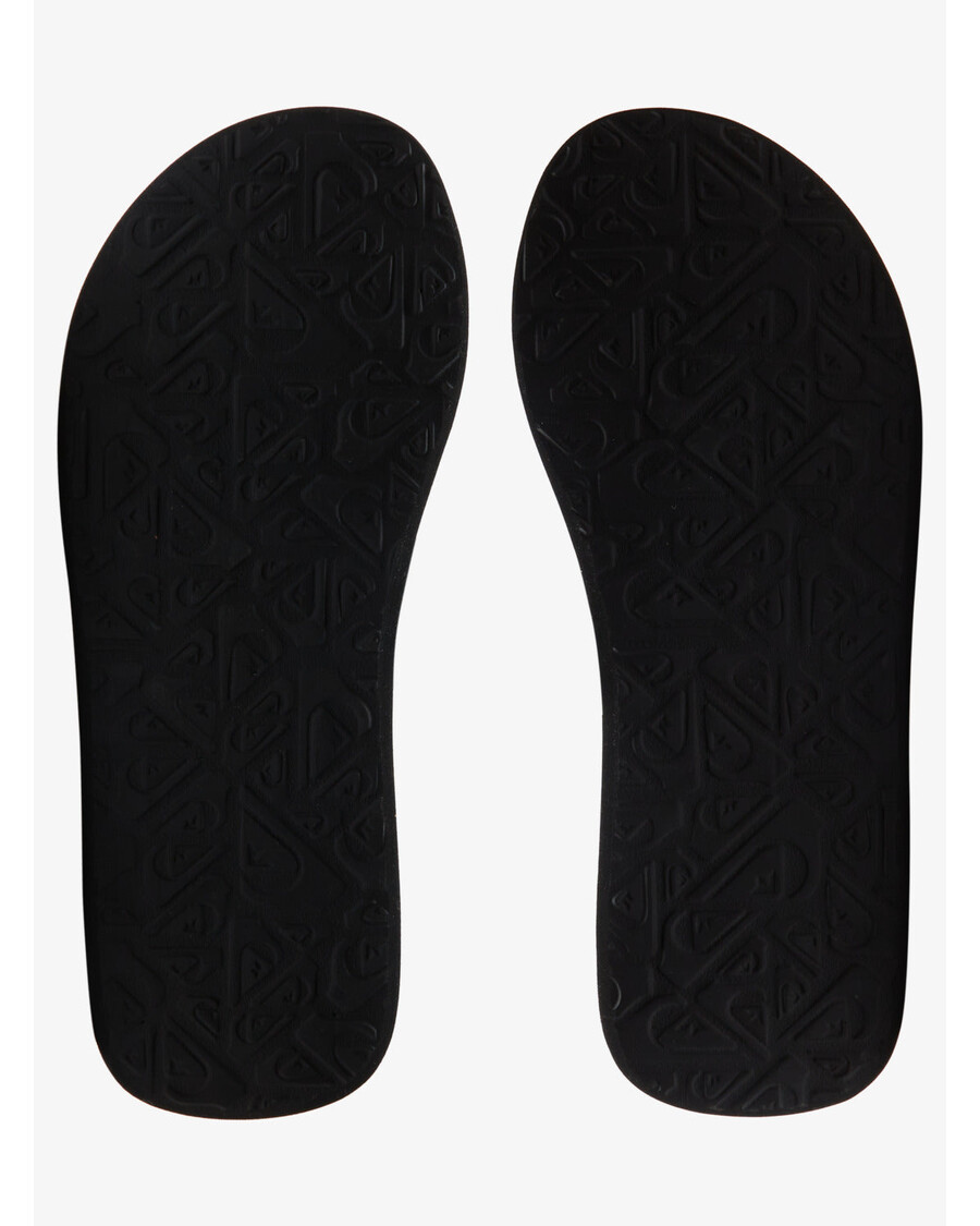 Сандалии Quiksilver Molokai - черный/оранжевый/зеленый