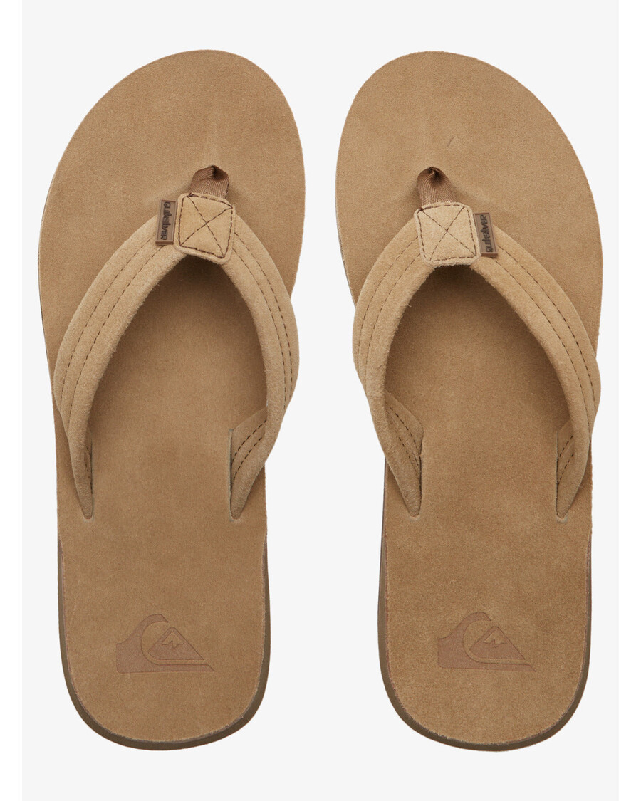 Quiksilver Carver Suede Plus Sandalai – įdegis 1