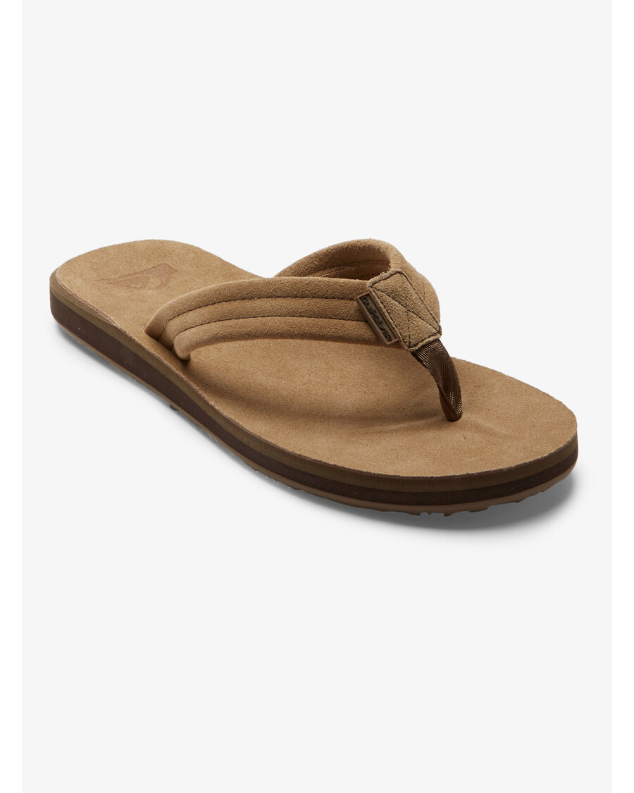 Quiksilver Carver Zamšādas Plus Sandales — Iedegums 1