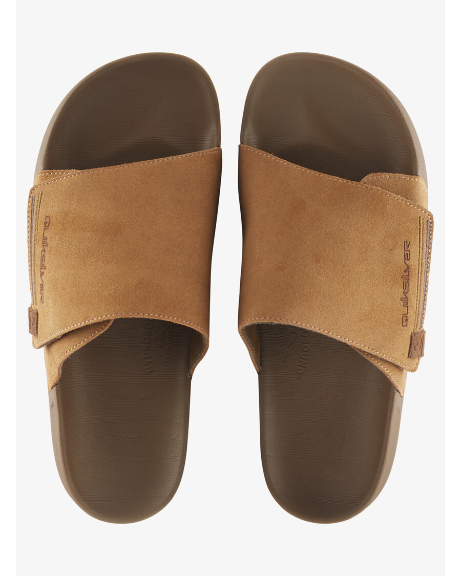 куиксилвер риви клизаче сандале од антилопа - тан 1