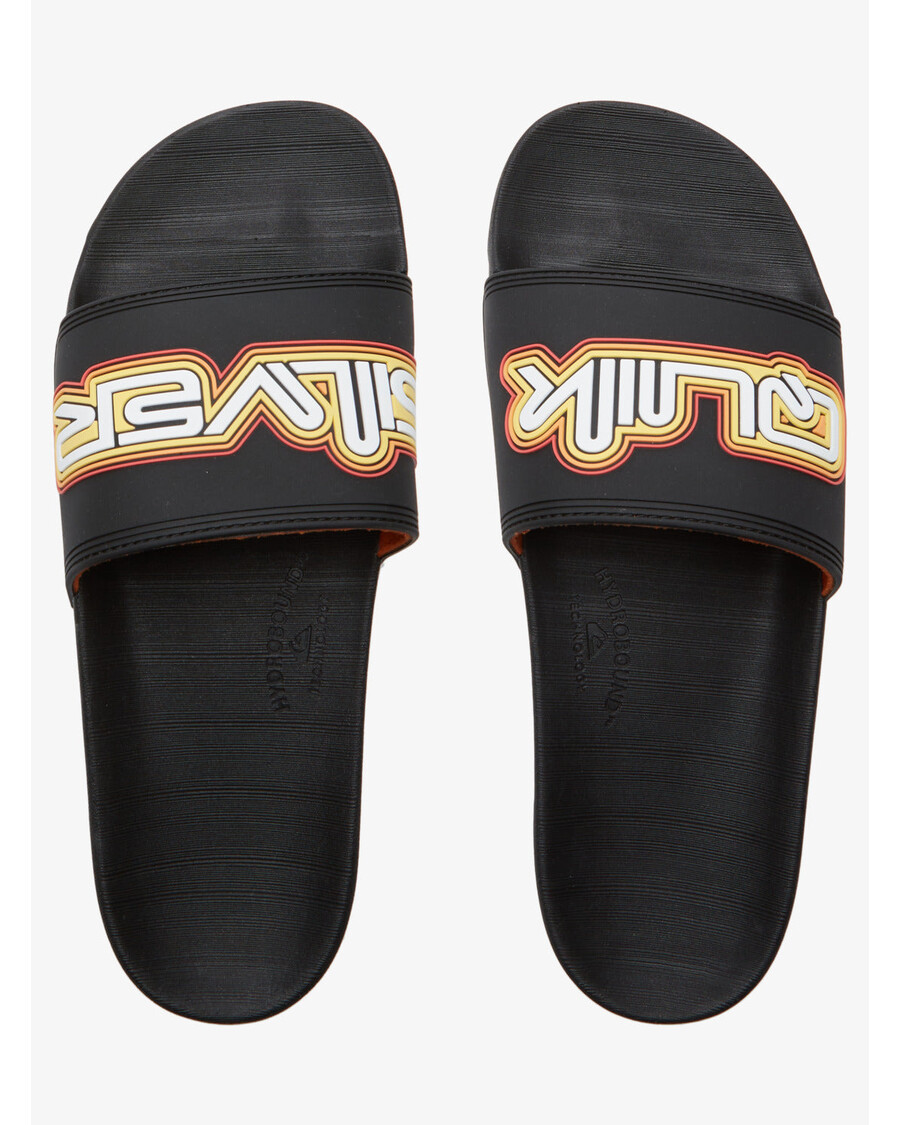 Sandały Quiksilver Rivi Wordmark Slide II - Czarne 2