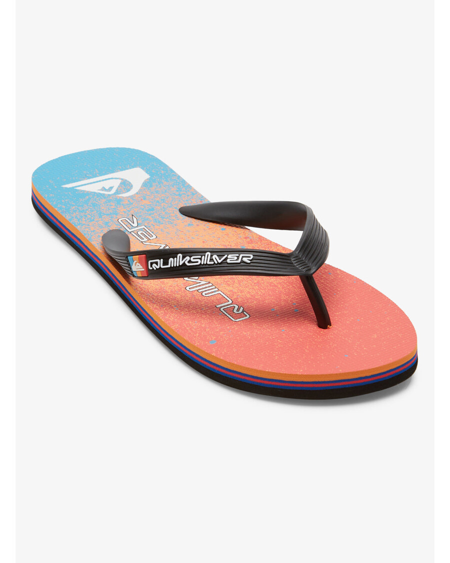 σανδάλια Quiksilver Molokai Art Ii - μπλε/μπλε/πορτοκαλί