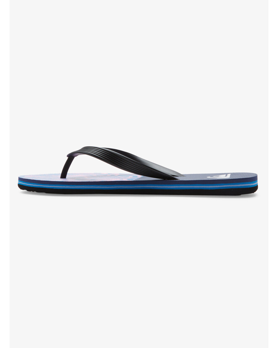 Quik Silver Molokai Art II Sandals - Black/Blue/Pink
