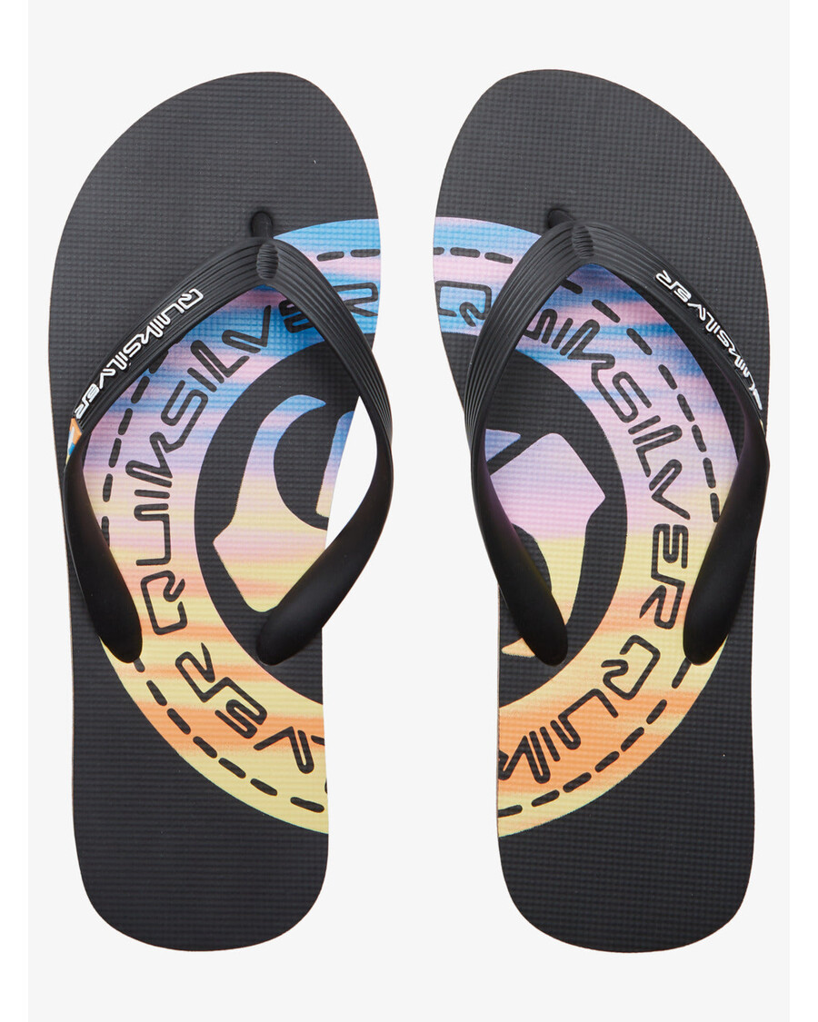 صندل های Quiksilver Molokai Art Ii - مشکی/مشکی/نارنجی