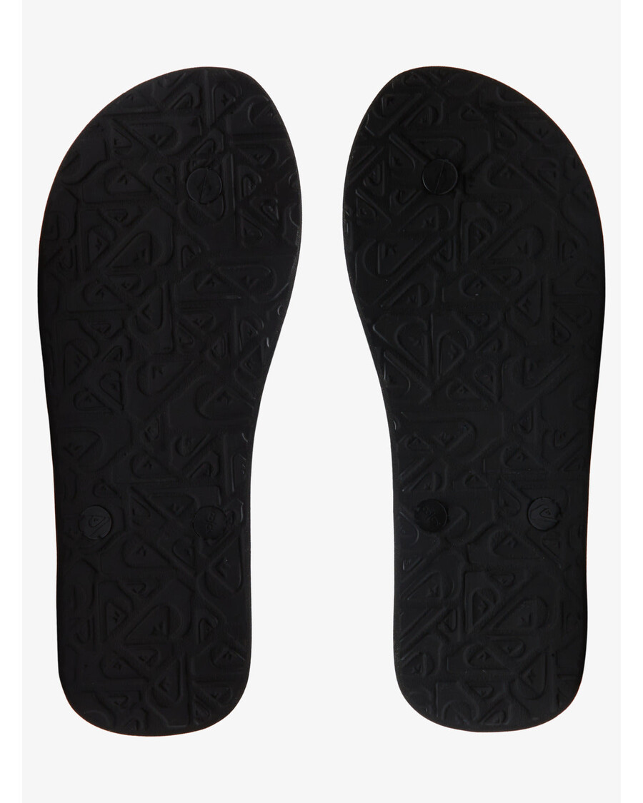 Quik Silver Molokai Art II Sandals - Black/Red/Black