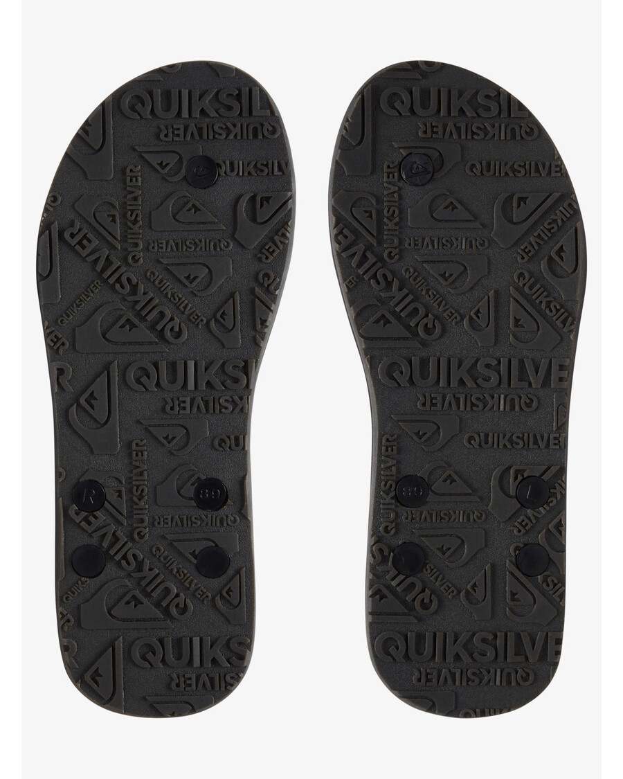 Quik Silver Carver Suede Leather Sandals - Grey 1