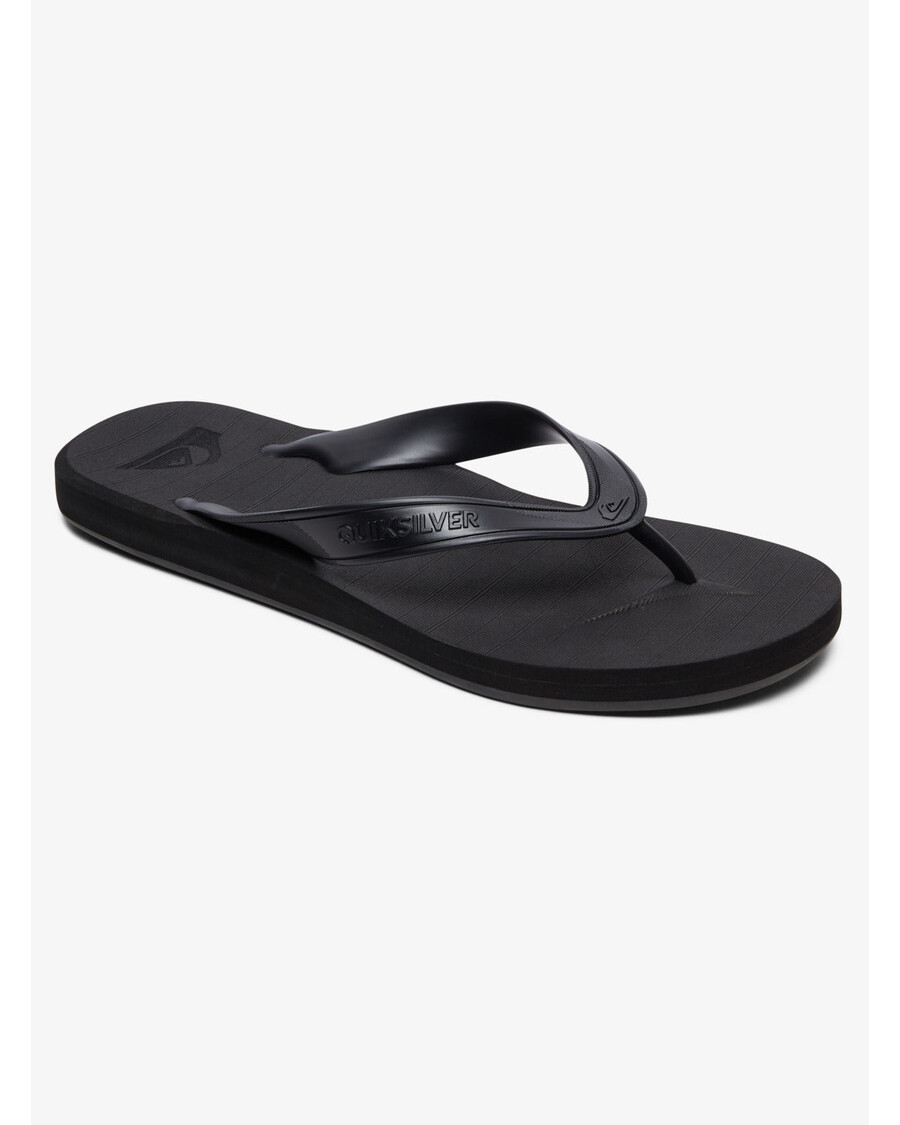 Quiksilver Carver δερμάτινα σουέτ σανδάλια - γκρι 1