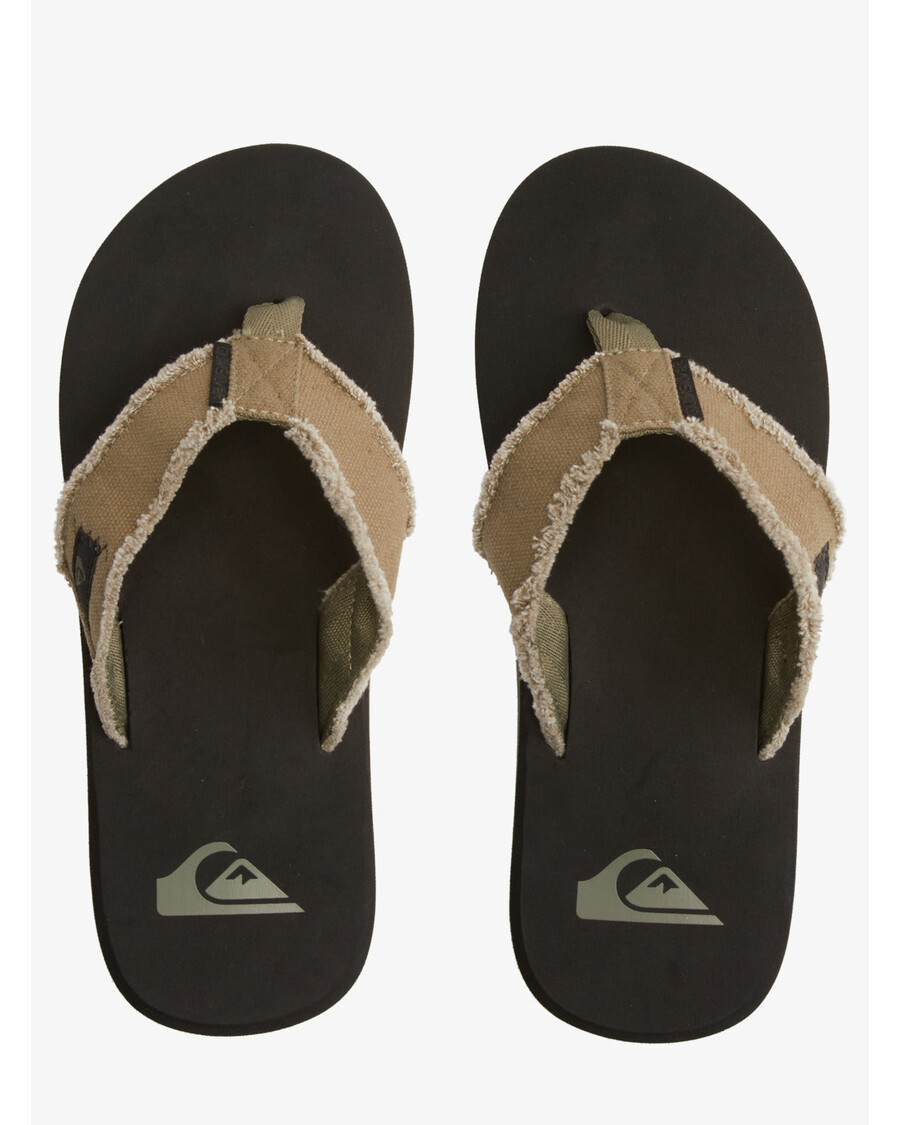 Quik Silver Monkey Abyss Sandals - Green/Black/Brown