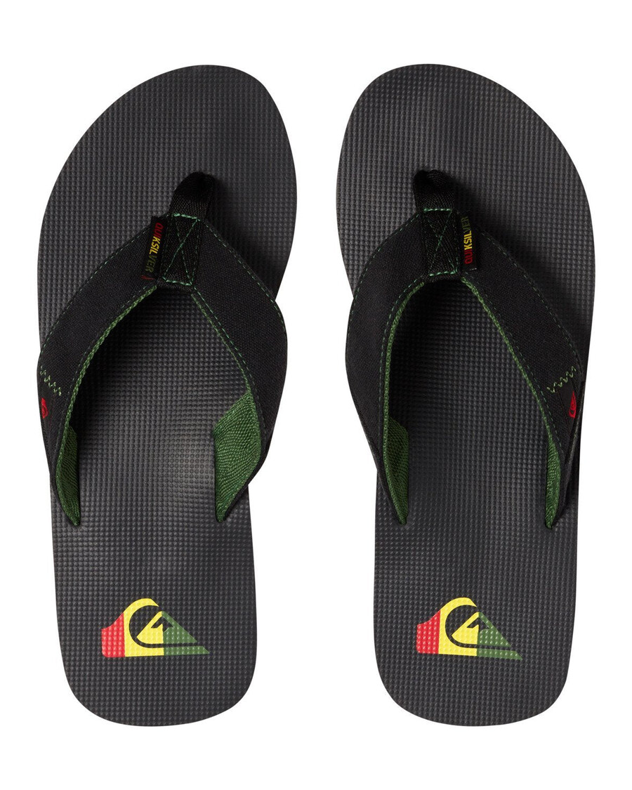 Quik Silver Molokai Abyss Sandals - Green/Black/Green