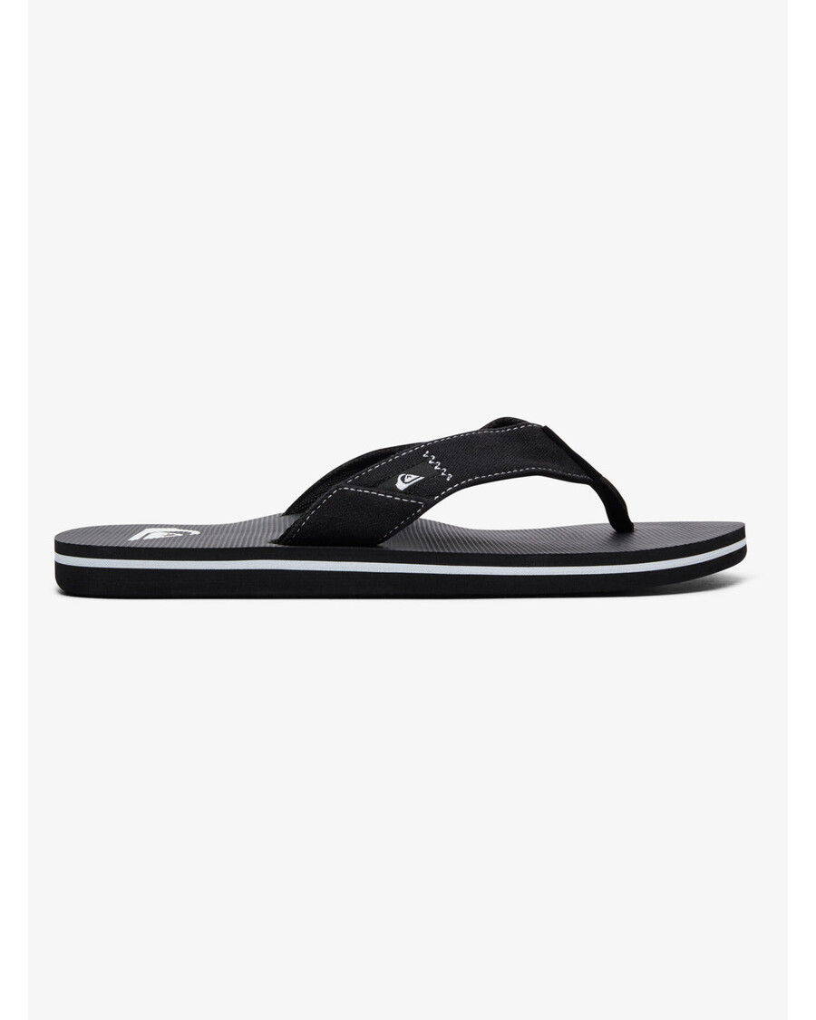 Sandały Quiksilver Molokai Otchłani - Czarno/czarno/białe