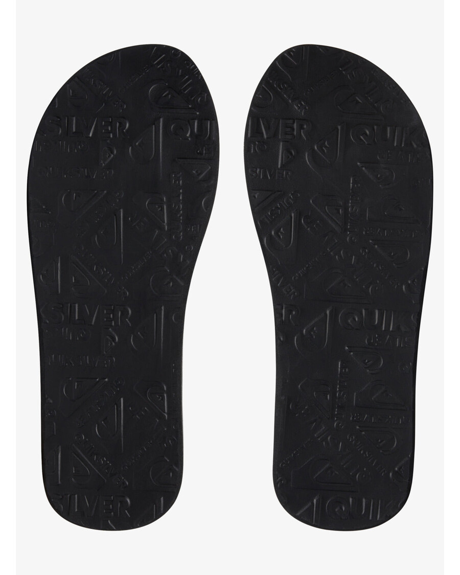 Sandały Quiksilver Molokai Otchłani - Czarno/czarno/białe
