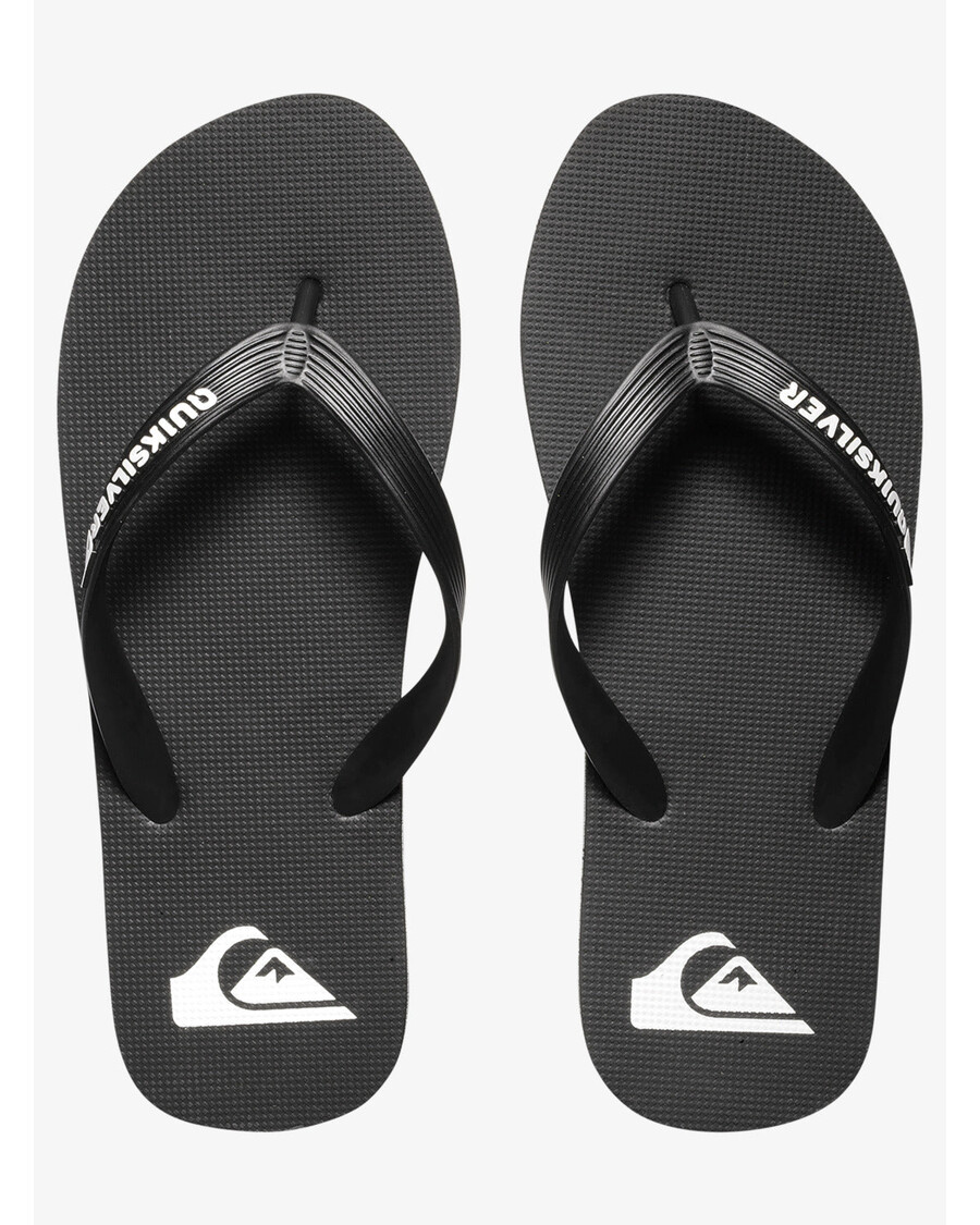 Quiksilver Molokai žabky - černá/černá/bílá