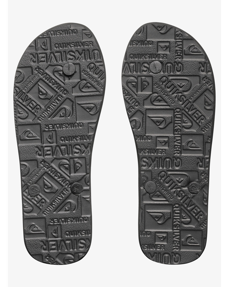 Quiksilver Molokai žabky - černá/černá/bílá