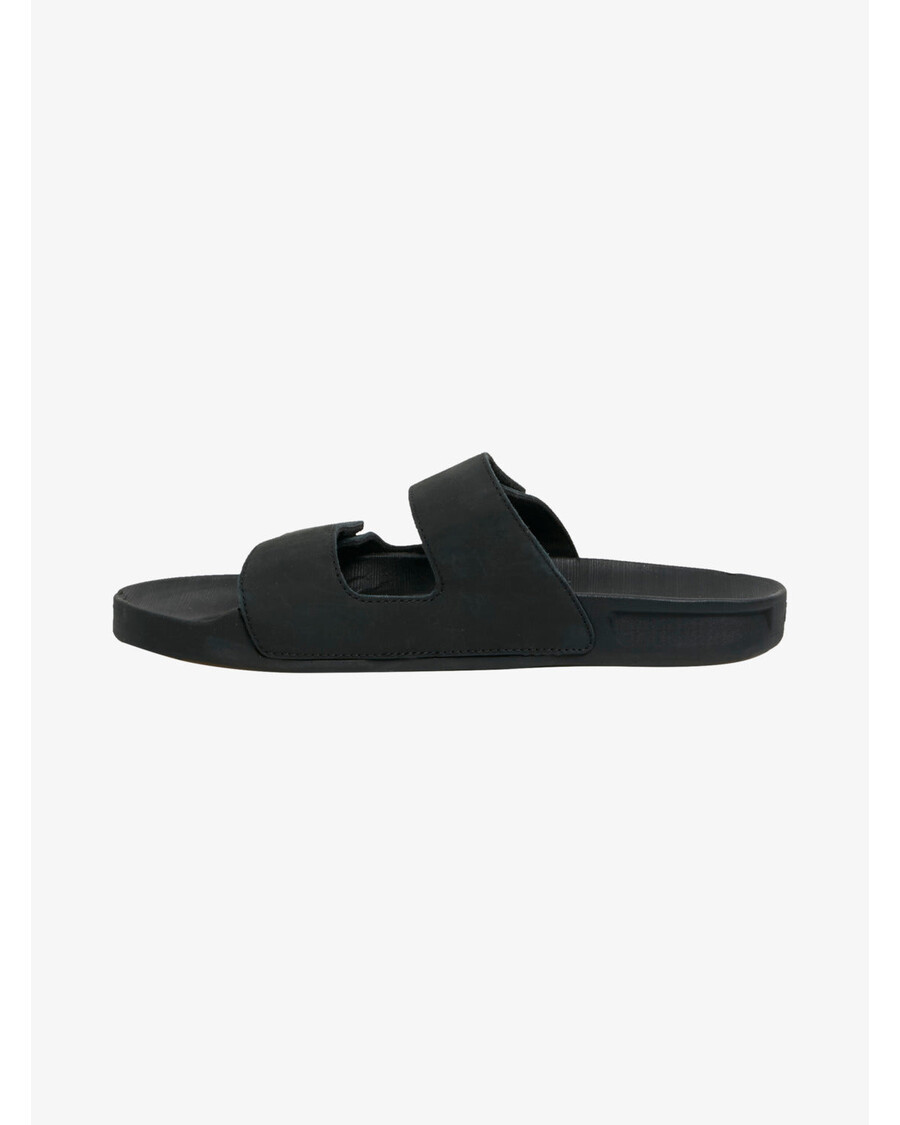 Кожаные сандалии с двойной регулировкой Quiksilver Rivi - черный 1