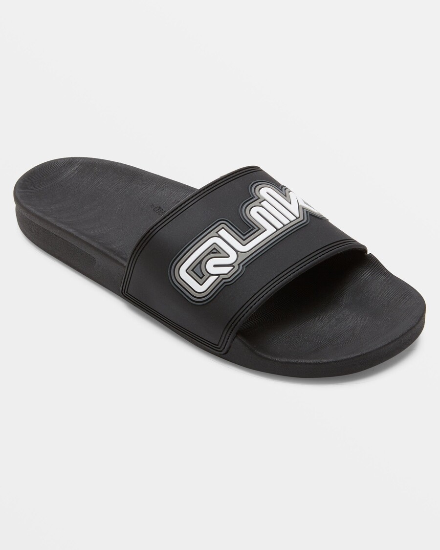 סנדלי Quiksilver Rivi Wordmark Slide Ii - שחור 1