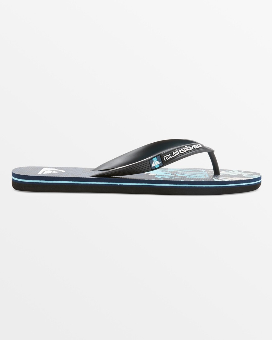 Сандалии Quiksilver Molokai Art Ii - черный/серый/синий