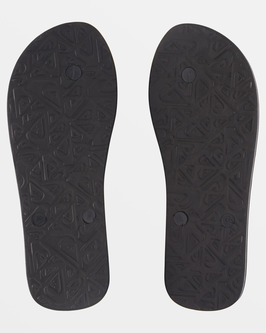 Quik Silver Molokai Stripe Sandals - Black 2