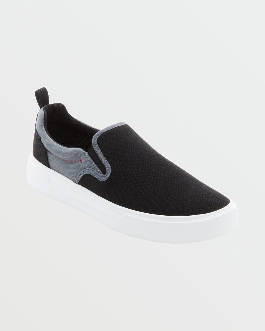 Quik Silver Shore Slip On Shoes - Black