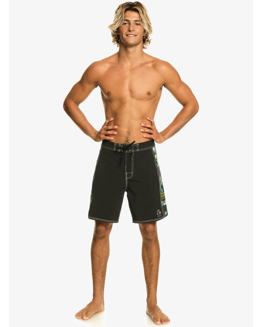 Quik Hopea Gregg Kaplan Tyhjä Canvas Arch 18" Boardshortsit - Musta