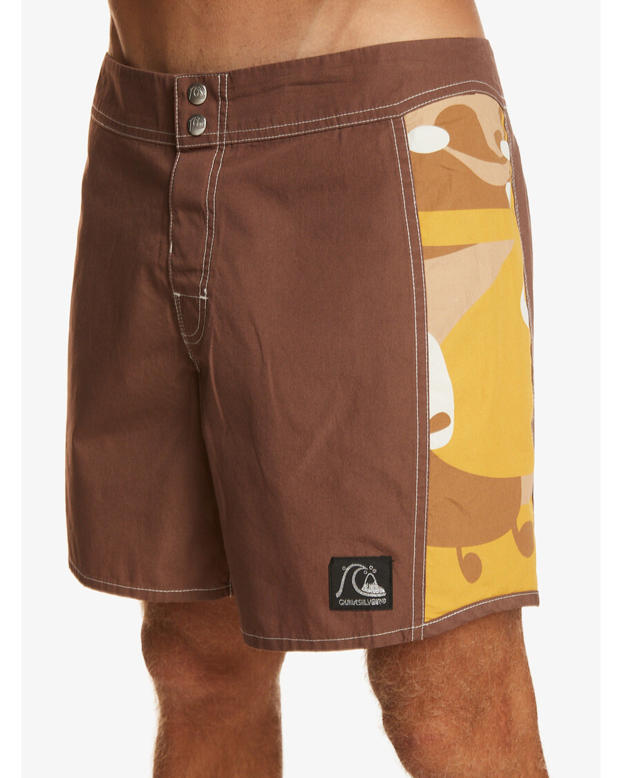 Quik Silver Original Arch Andy Y Andy 16" Boardshorts - Dark Earth