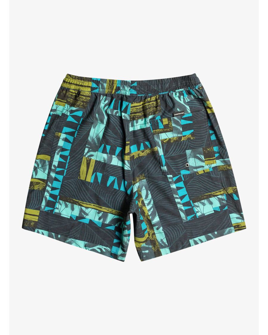 Quiksilver Gregg Kaplan Og αψίδα κενός καμβάς Vl 17" μαγιό - μαύρο