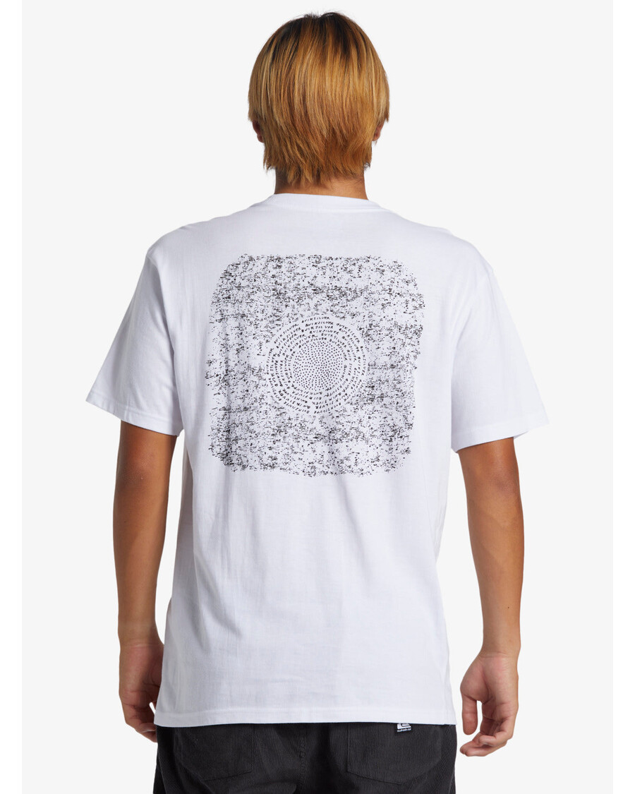 Quik Silver Blank Canvas Alex Kopps Short Sleeve Can T-Shirt - White