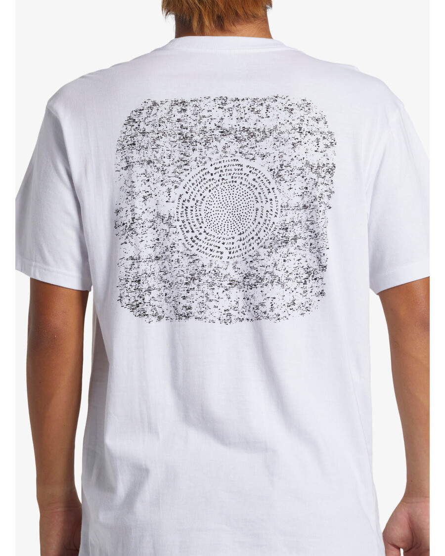 Quik Silver Blank Canvas Alex Kopps Short Sleeve Can T-Shirt - White