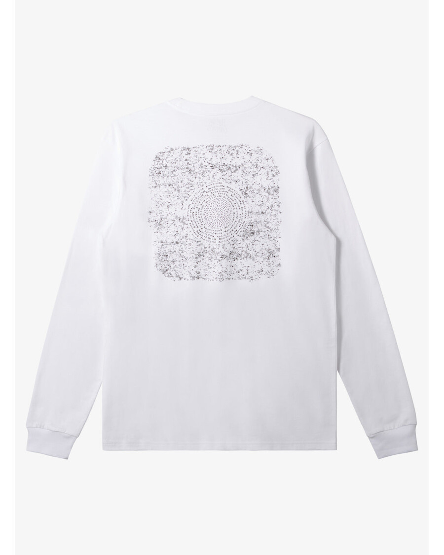 Quik Silver Blank Canvas Alex Kopps Long Sleeve Can T-Shirt - White