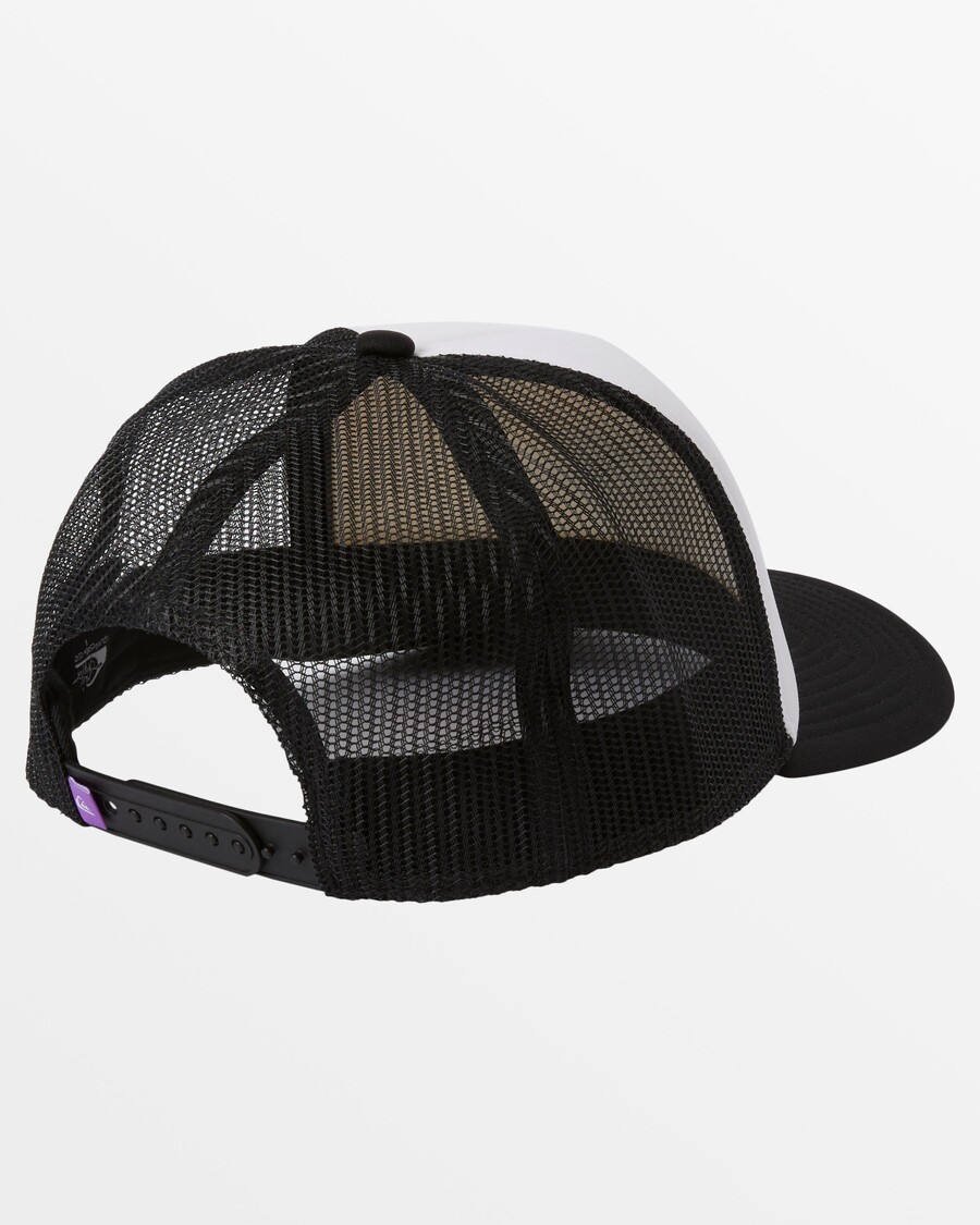 Quik Silver Rick Griffin Yowza Trucker Hat - Black