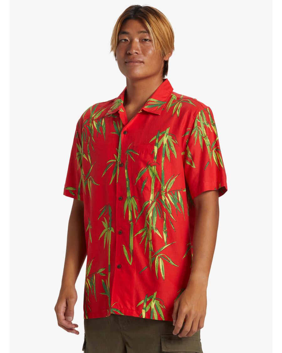 Quik Silver Bamboo Dna Island Kortärmad Skjorta - Salsa Dna Aop Better Ss