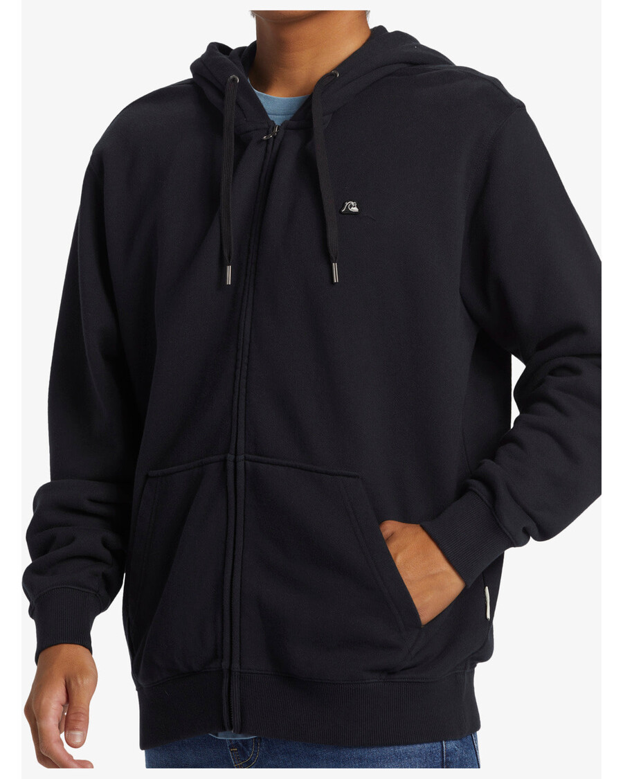 Quiksilver Dna Zip Hoodie - μαύρο